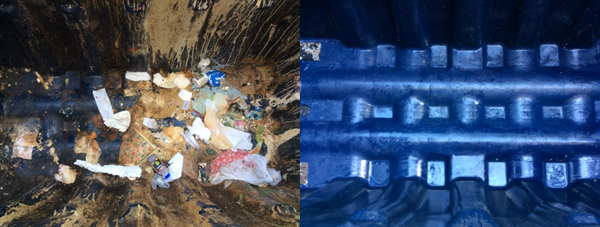 Before After Dumpster